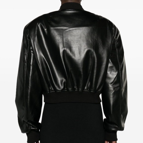 The Frankie Shop Micky cropped bomber jacket NWOT - Picture 5 of 8